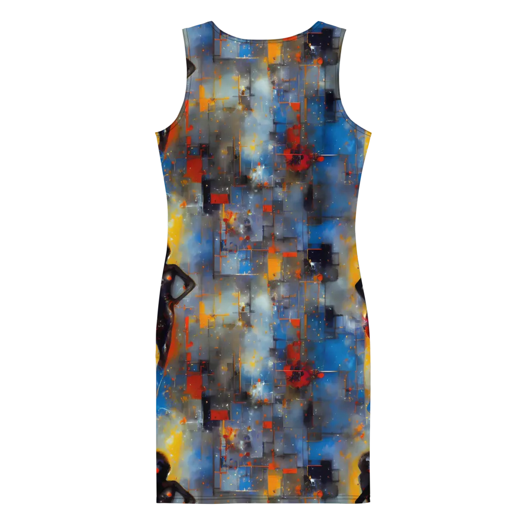Neoblock Fusion on Bodycon Dress — Back