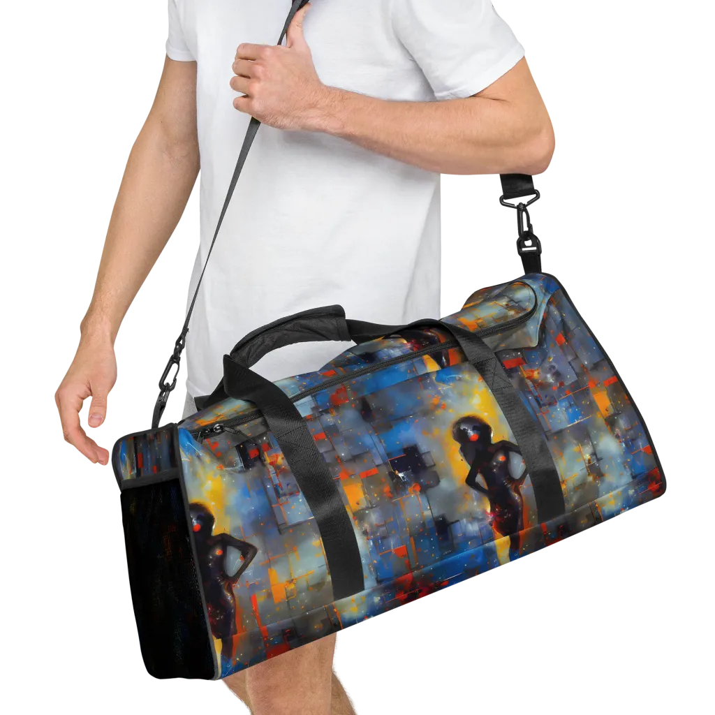 Neoblock Fusion on Duffle Bag — Right Front