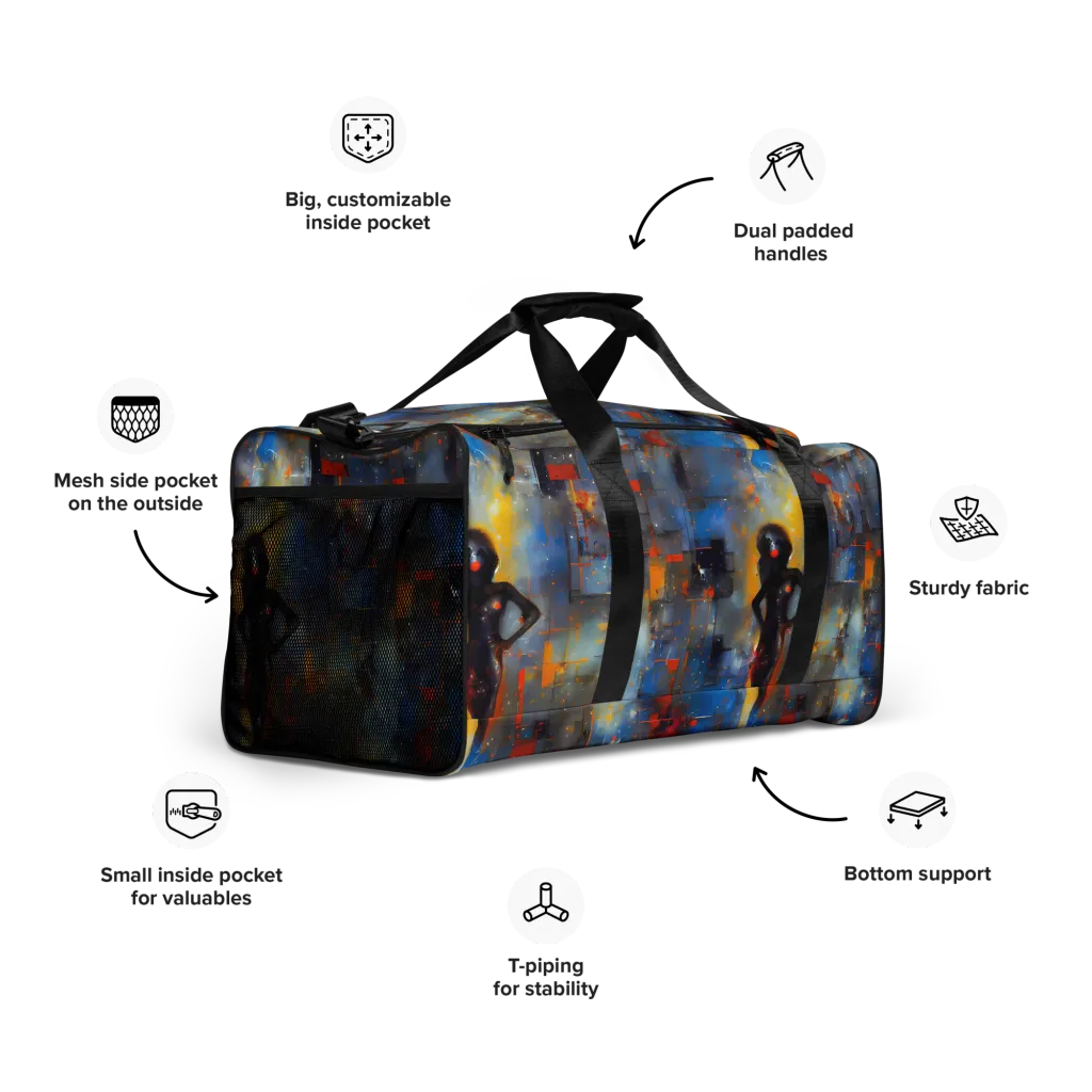 Neoblock Fusion on Duffle Bag — Right Front