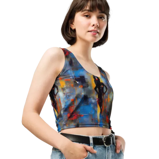 Neoblock Fusion on a Crop Top