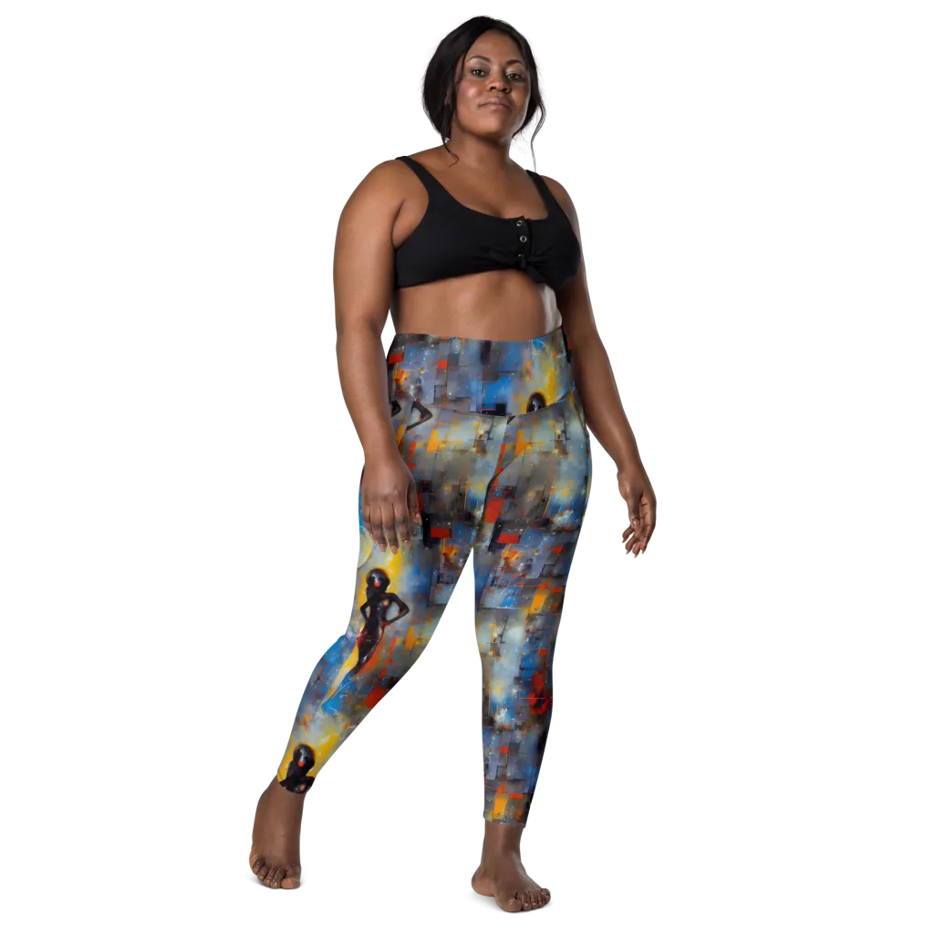 Neoblock Fusion on Leggings with Pockets — Front