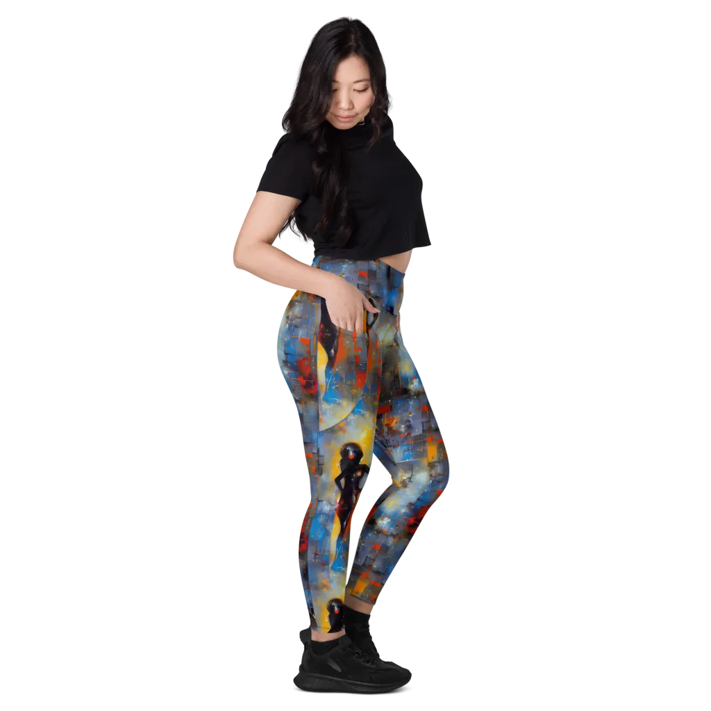 Neoblock Fusion on Leggings with Pockets — Right