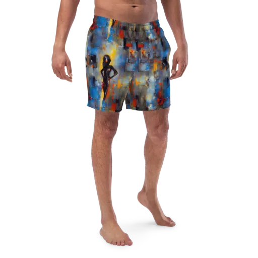 Neoblock Fusion on a Swim Trunks
