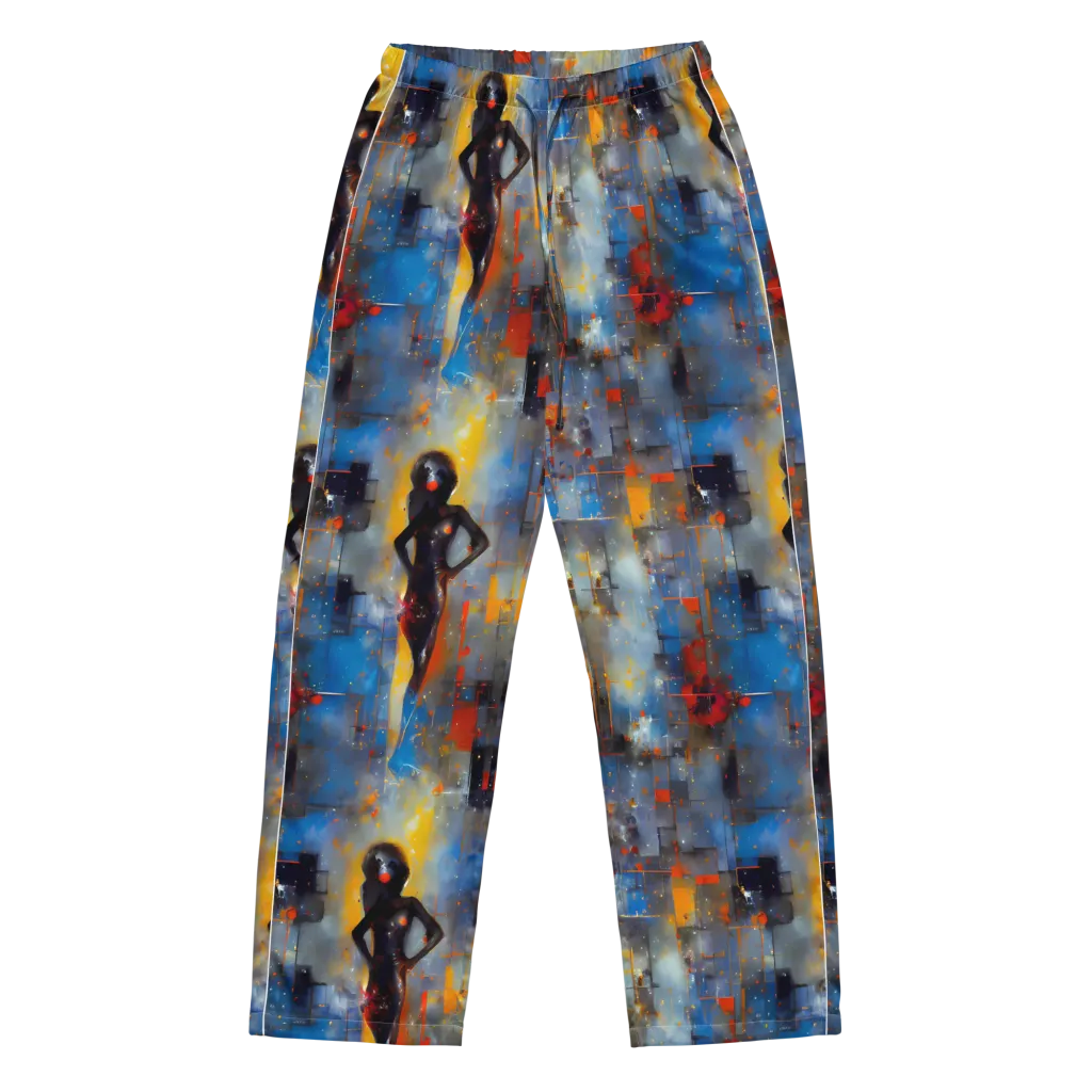 Neoblock Fusion on Women's Pajama Pants — Front