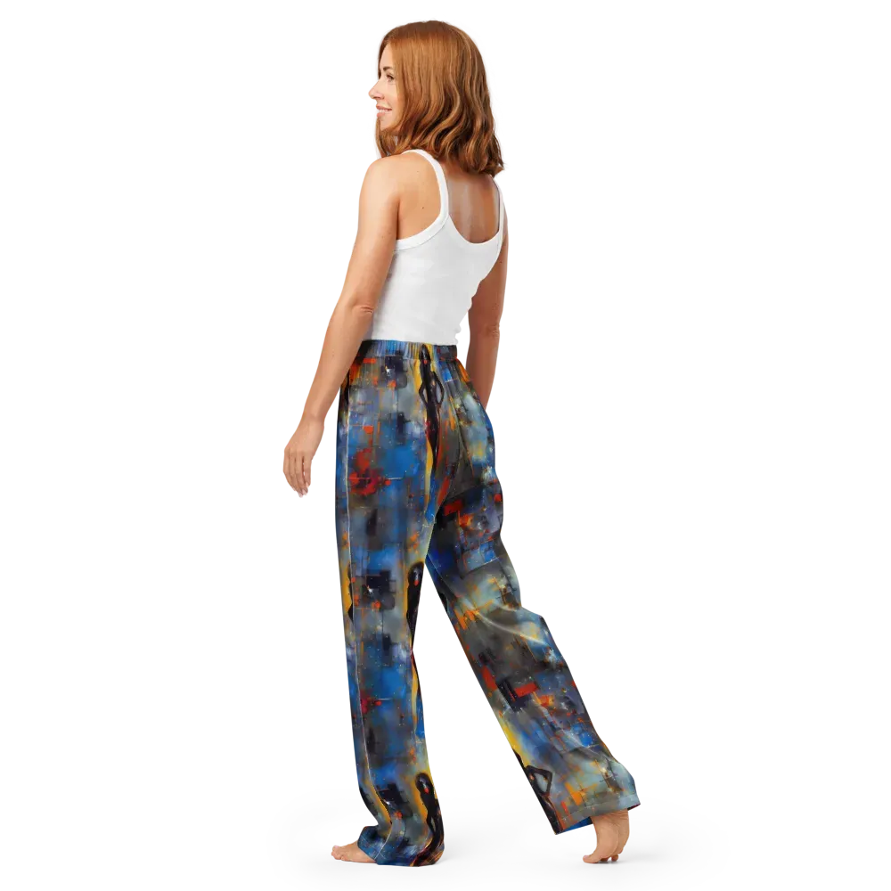 Neoblock Fusion on Women's Pajama Pants — Back