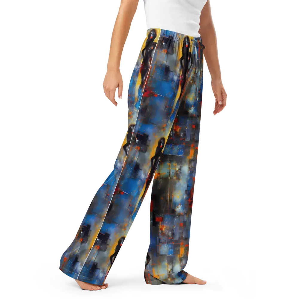 Neoblock Fusion on Women's Pajama Pants — Right Front