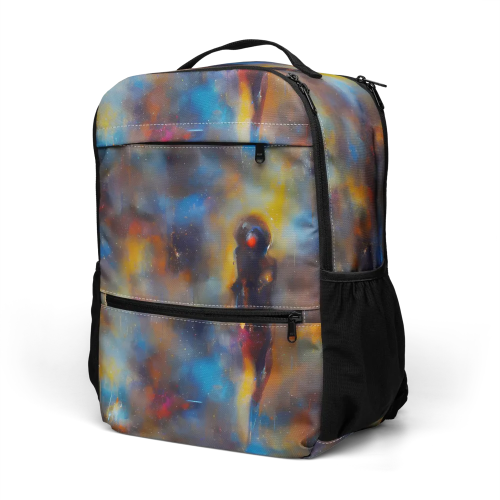 Vivid Whisper on Utility Backpack — Left Front