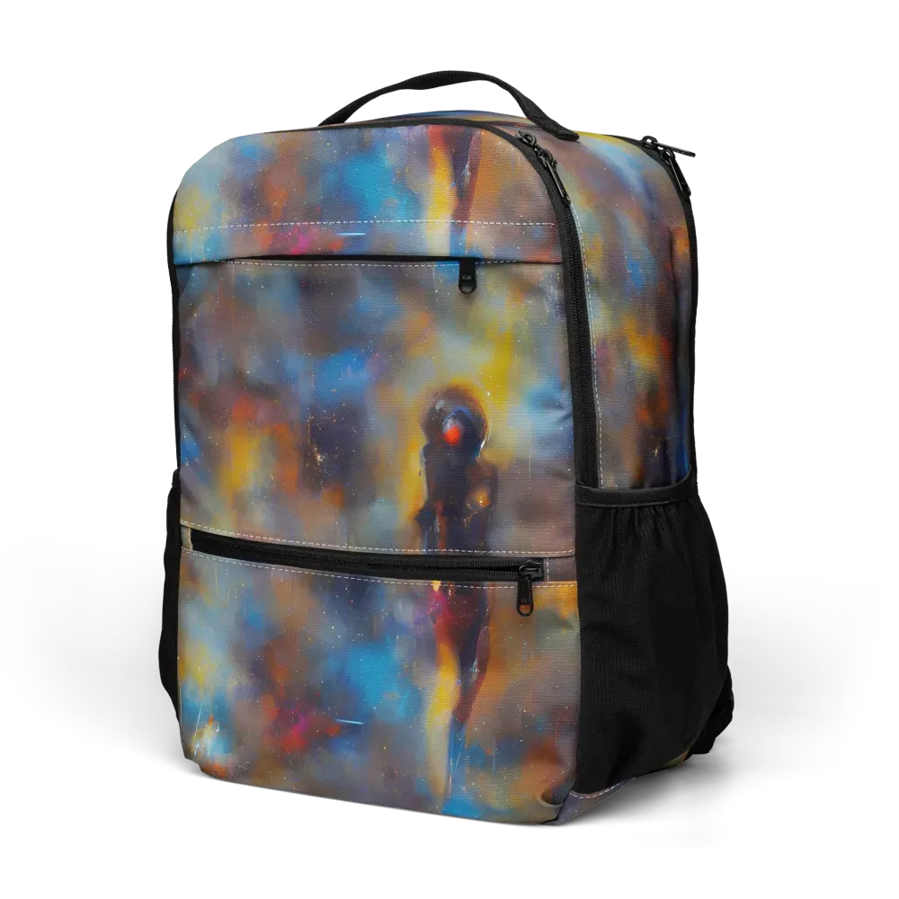 Vivid Whisper on Utility Backpack — Left Front