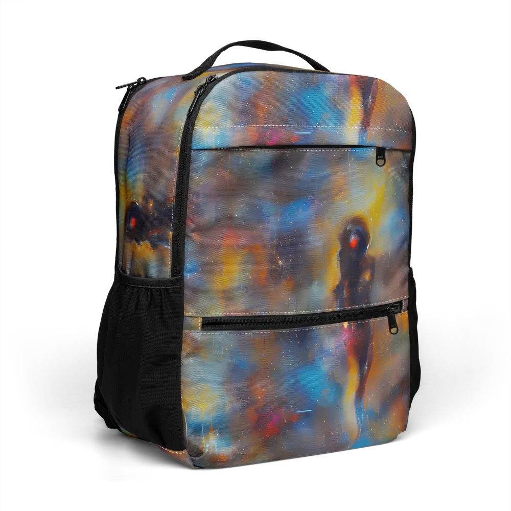 Vivid Whisper on Utility Backpack — Right Front