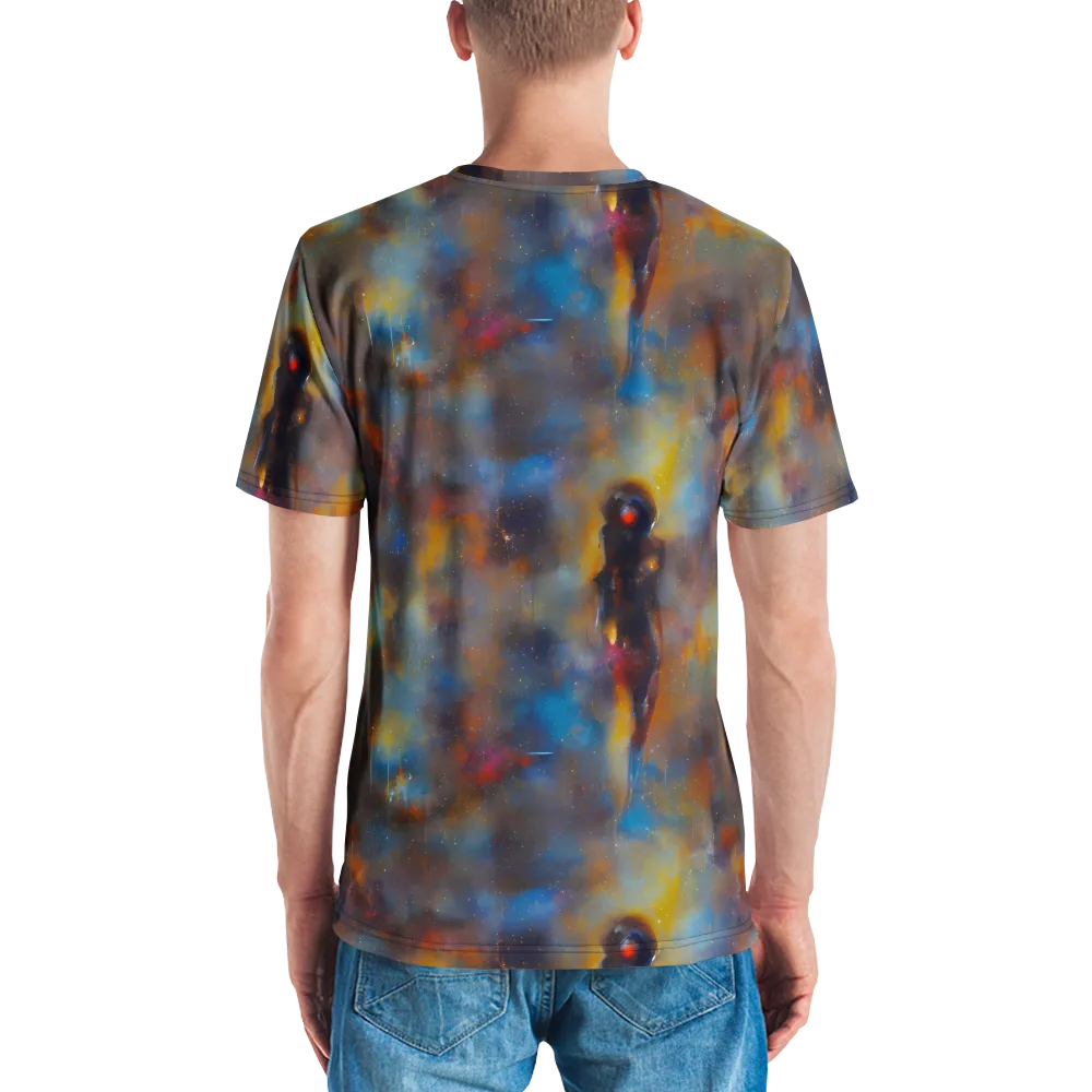Vivid Whisper on Men's Crew Neck T-Shirt — Back