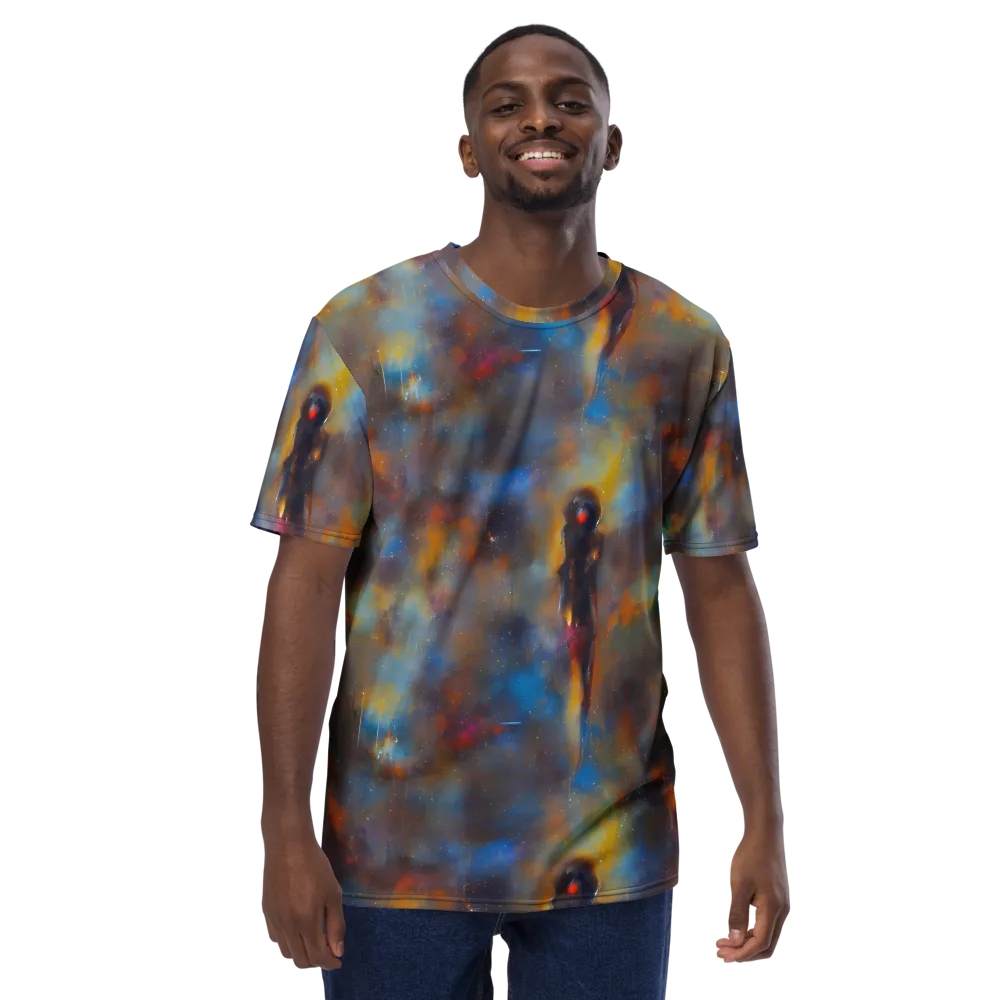 Vivid Whisper on Men's Crew Neck T-Shirt — Front