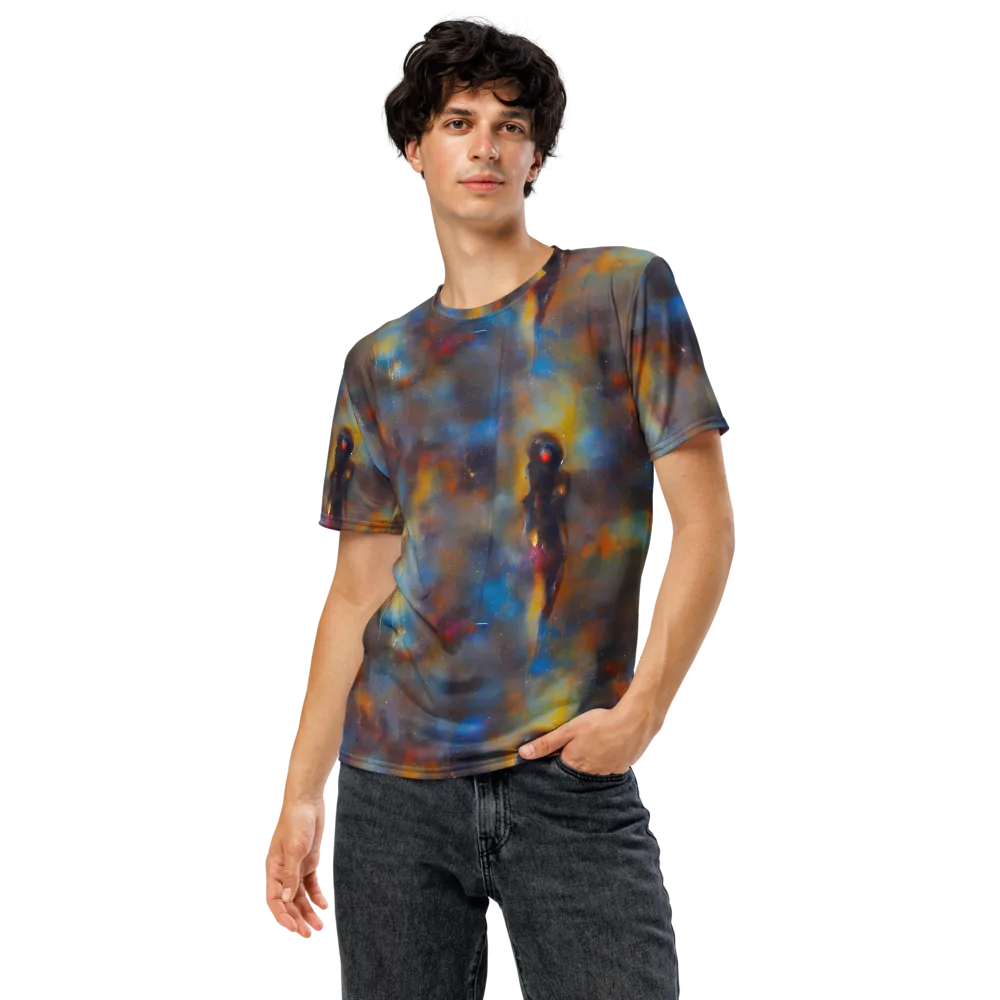 Vivid Whisper on Men's Crew Neck T-Shirt — Front