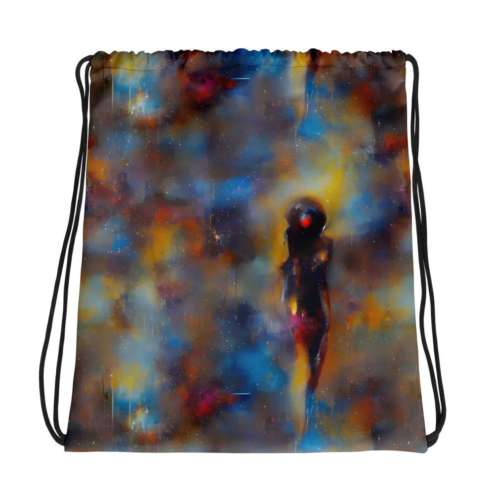 Vivid Whisper on Drawstring Bag — Photo