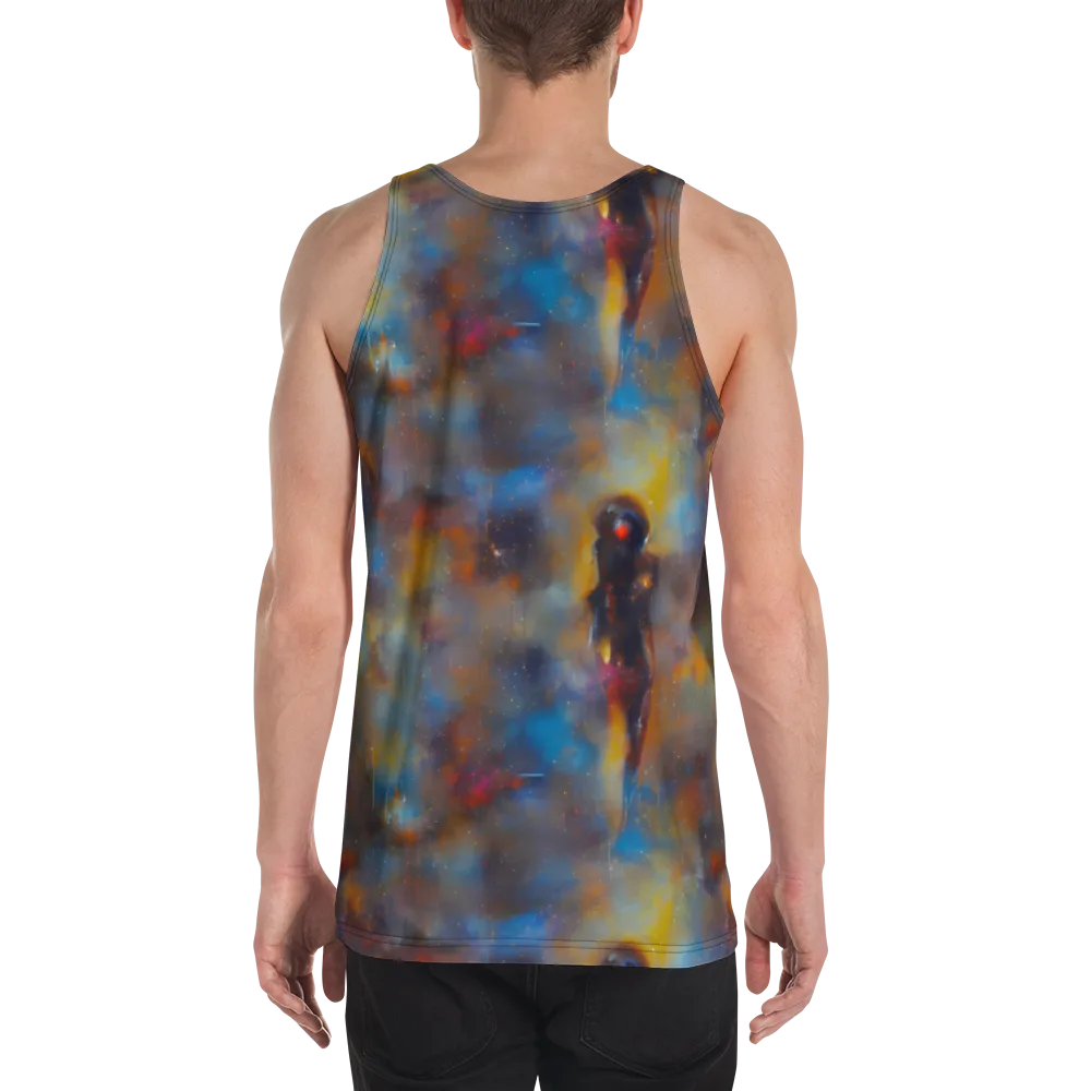 Vivid Whisper on Men's Tank Top — Back