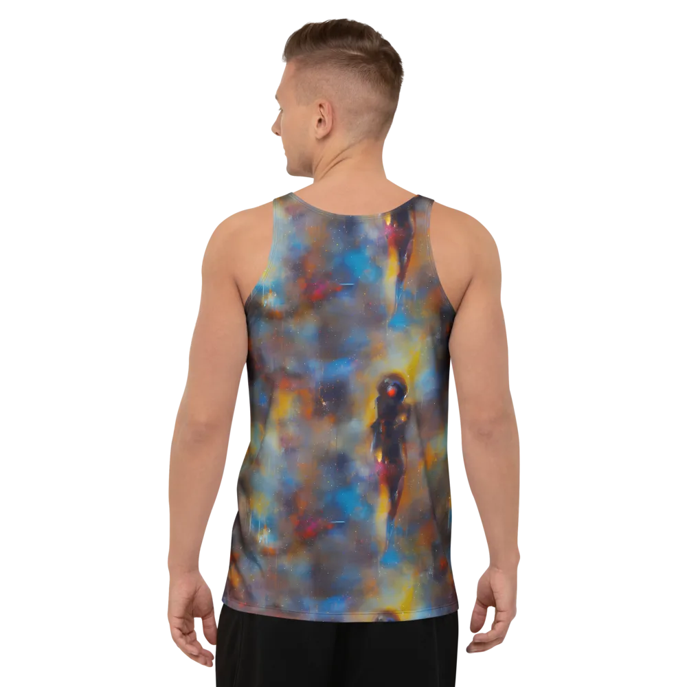 Vivid Whisper on Men's Tank Top — Back
