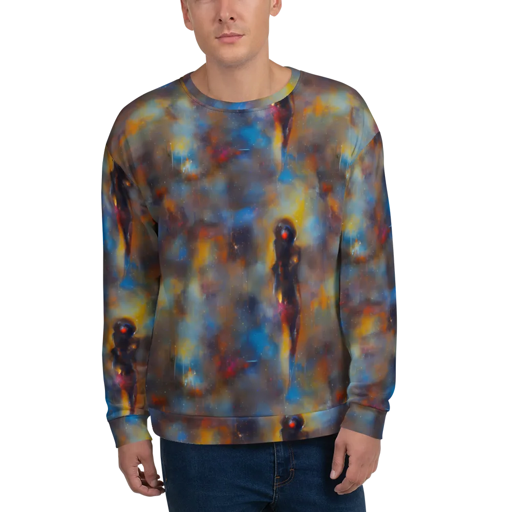 Vivid Whisper on Sweatshirt — Front