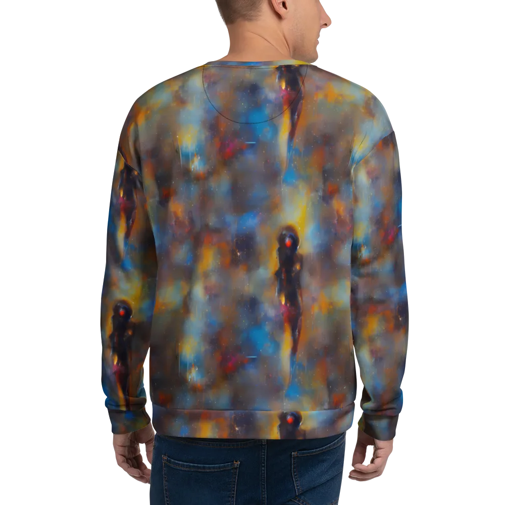 Vivid Whisper on Sweatshirt — Back