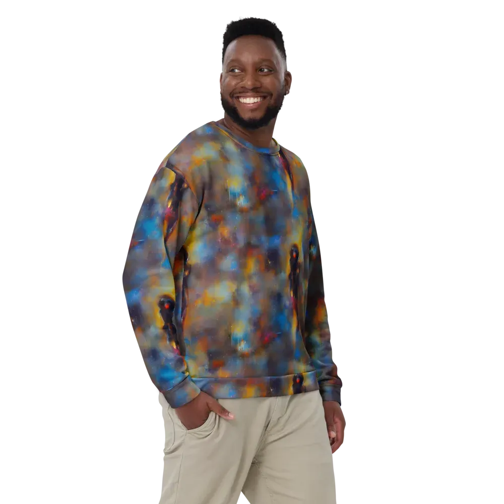 Vivid Whisper on Sweatshirt — Front