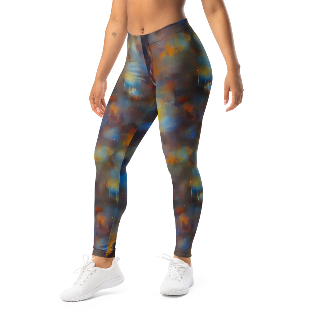 Vivid Whisper on Leggings — Left Front