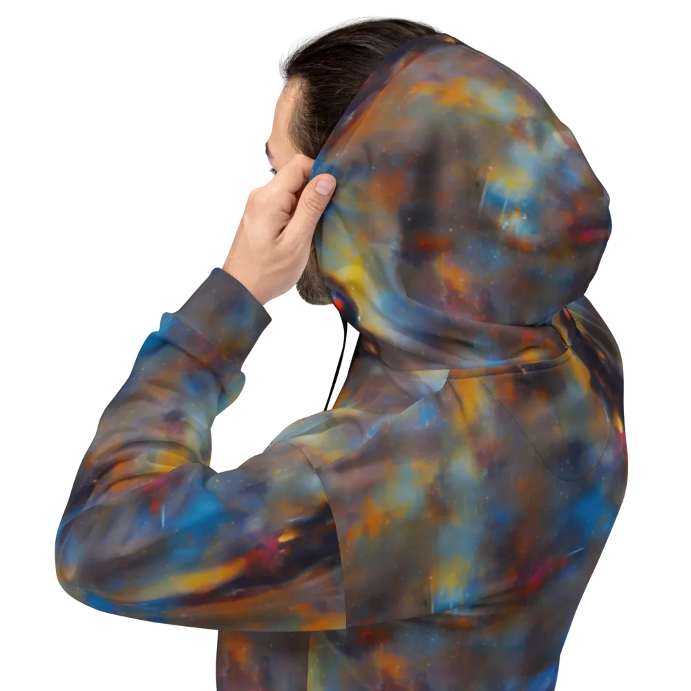 Vivid Whisper on Hoodie — Back