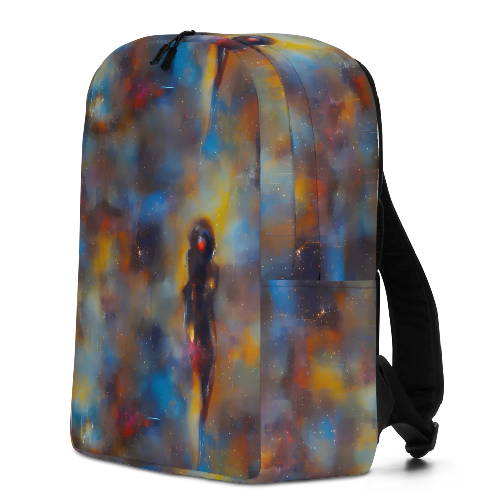 Vivid Whisper on Minimalist Backpack — Left