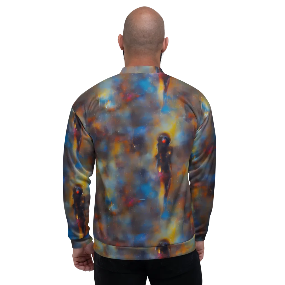 Vivid Whisper on Bomber Jacket — Back