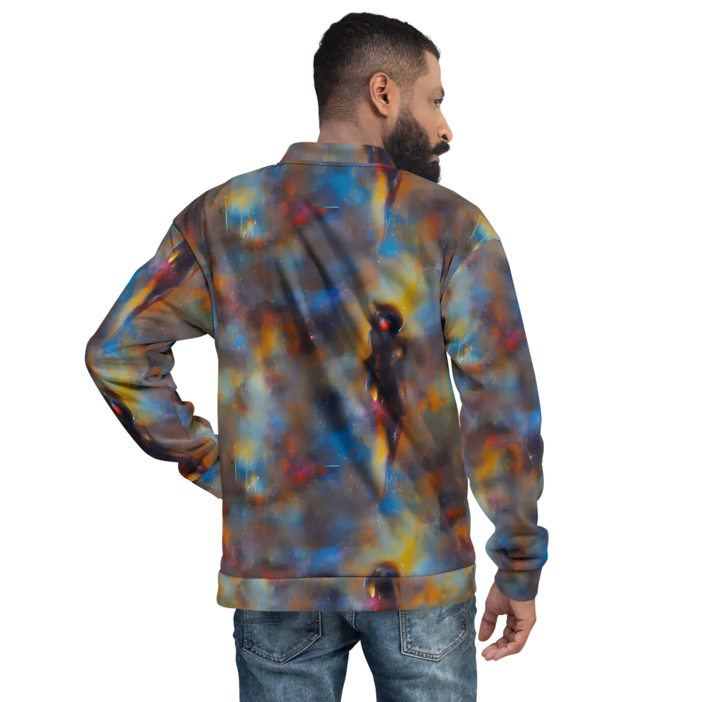 Vivid Whisper on Bomber Jacket — Back