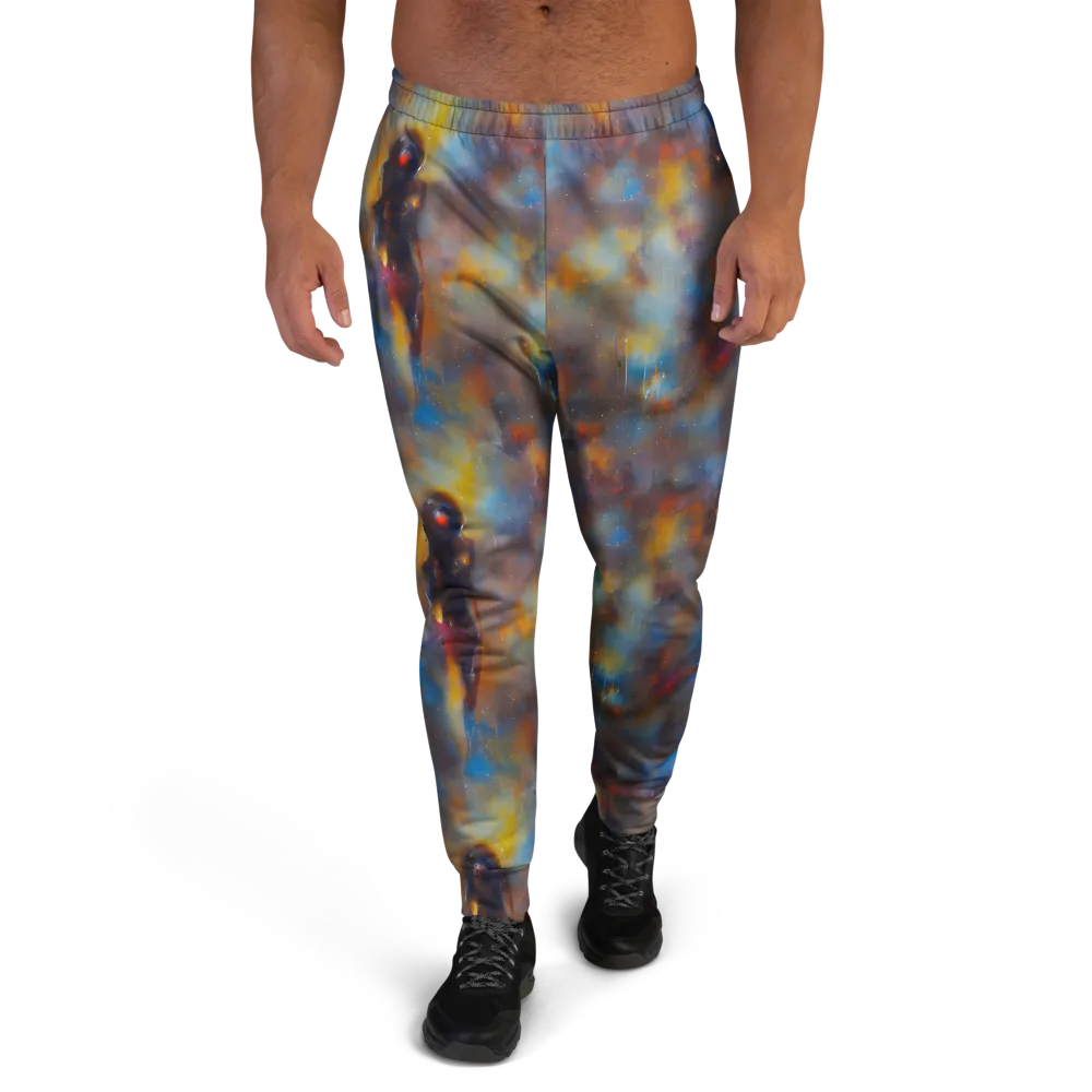 Vivid Whisper on Men's Joggers — Front