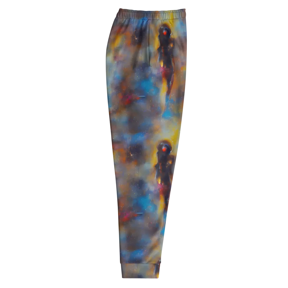 Vivid Whisper on Men's Joggers — Right