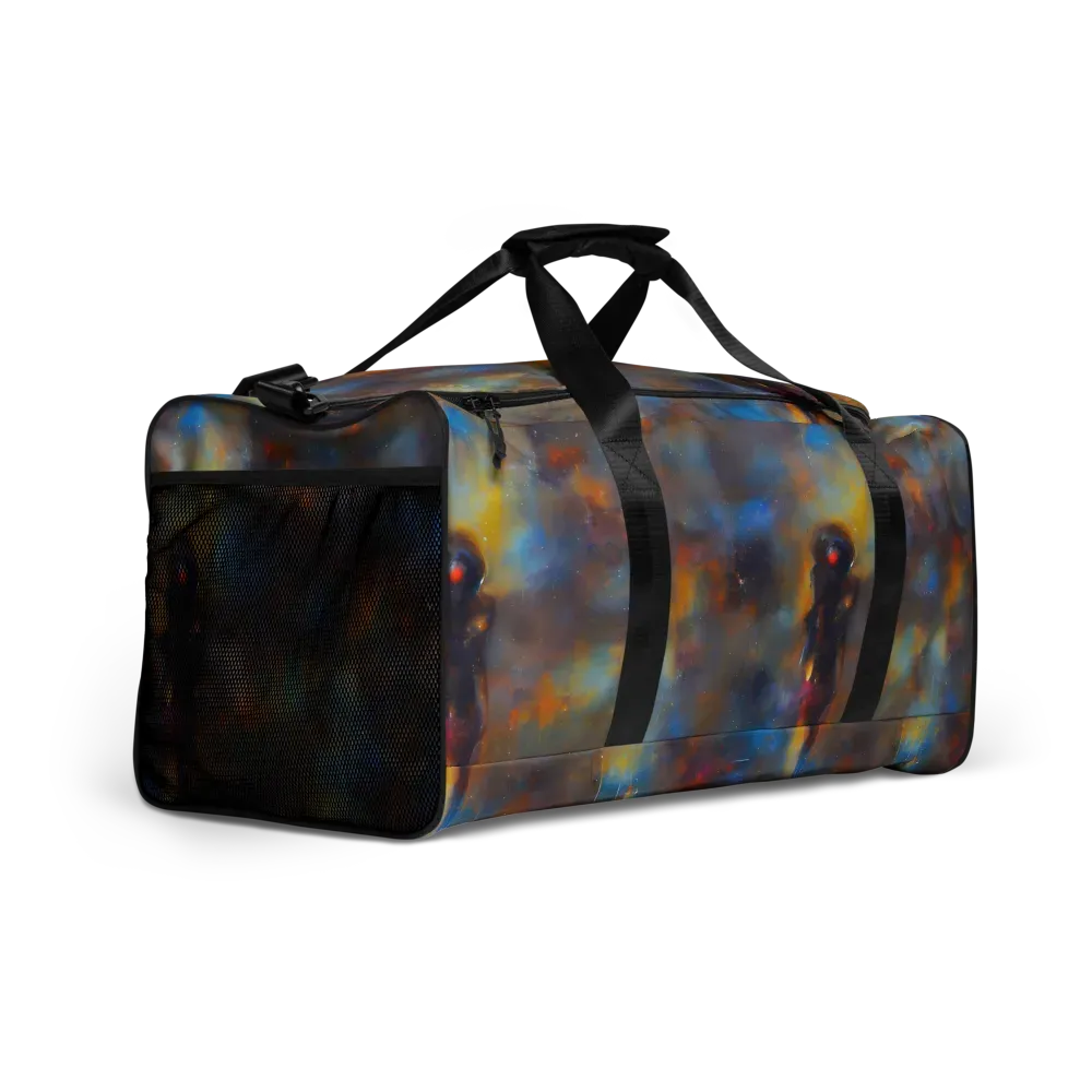 Vivid Whisper on Duffle Bag — Right Front