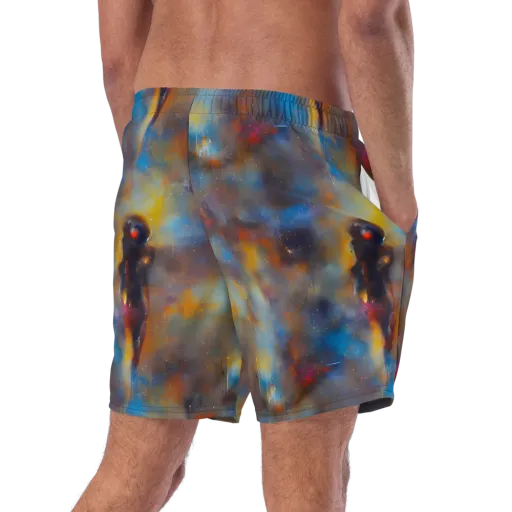 Vivid Whisper on a Swim Trunks