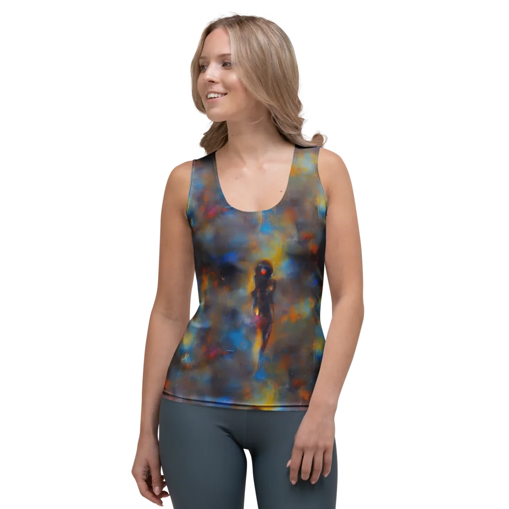 Vivid Whisper on Women's Tank Top — Front