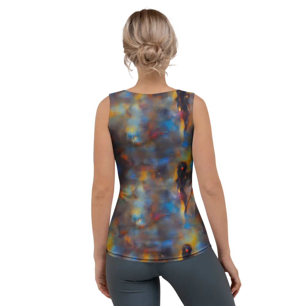 Vivid Whisper on Women's Tank Top — Back
