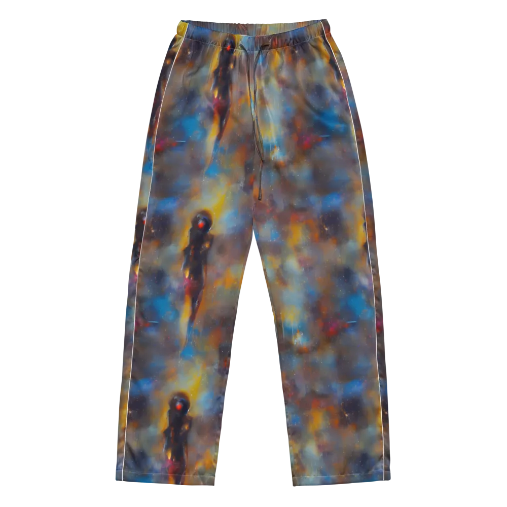 Vivid Whisper on Women's Pajama Pants — Front
