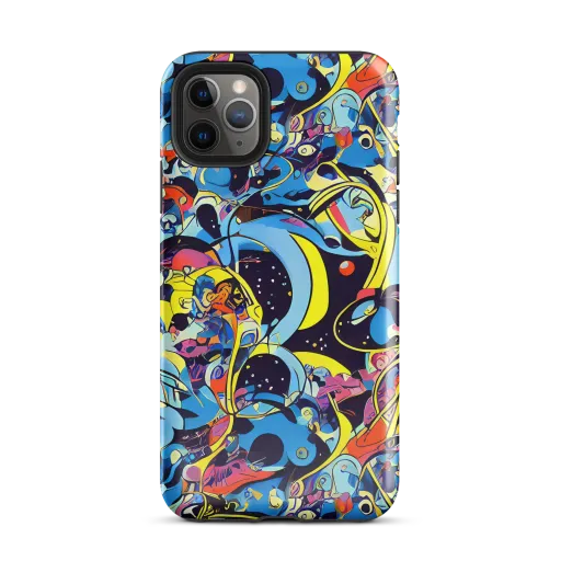 Brown Brushwork on a Tough Case for iPhone®