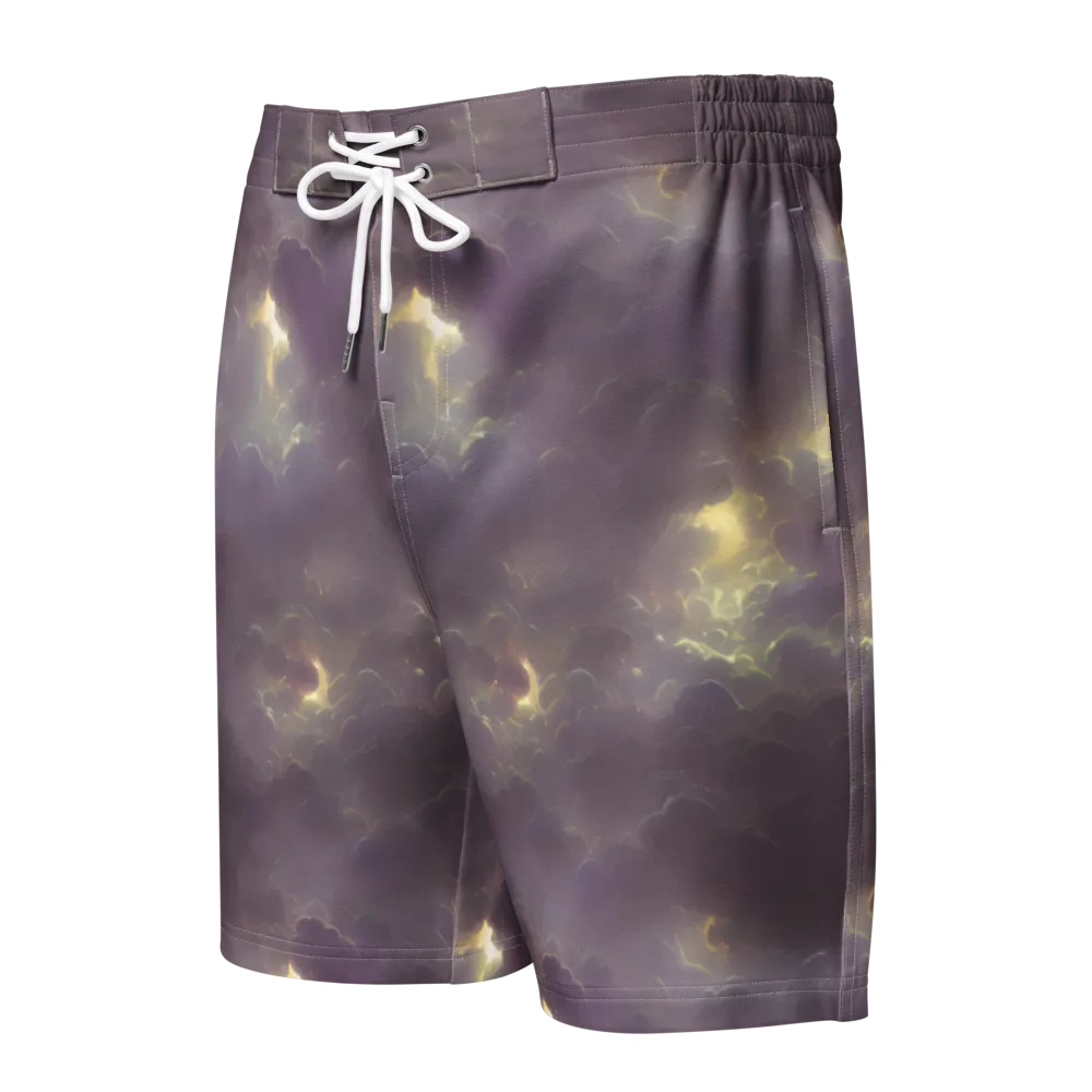 Stormy Muse on Men's Board Shorts — Front