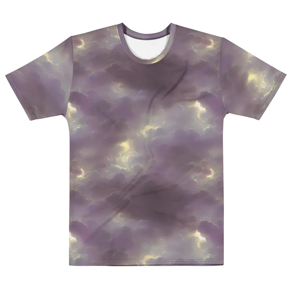 Stormy Muse on Men's Cotton Crew Neck T-Shirt — Front