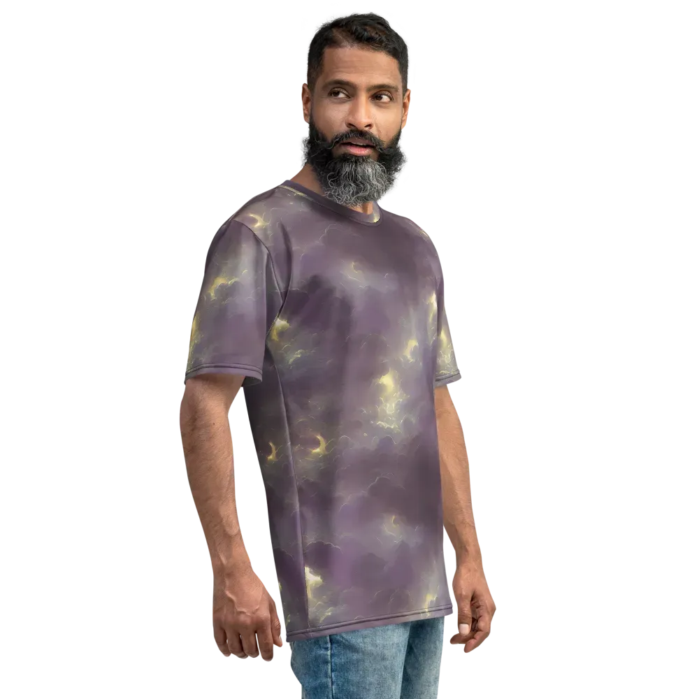 Stormy Muse on Men's Crew Neck T-Shirt — Right