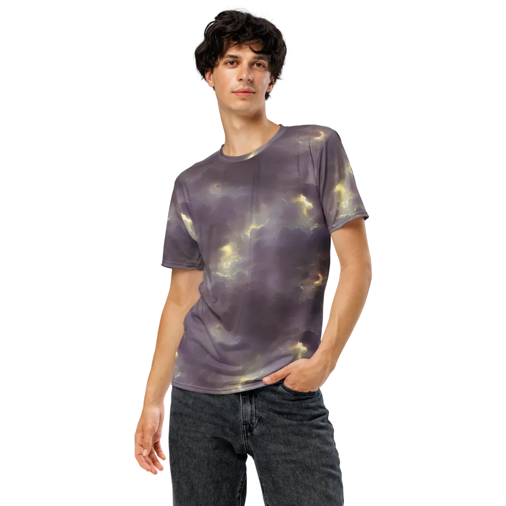 Stormy Muse on Men's Crew Neck T-Shirt — Front