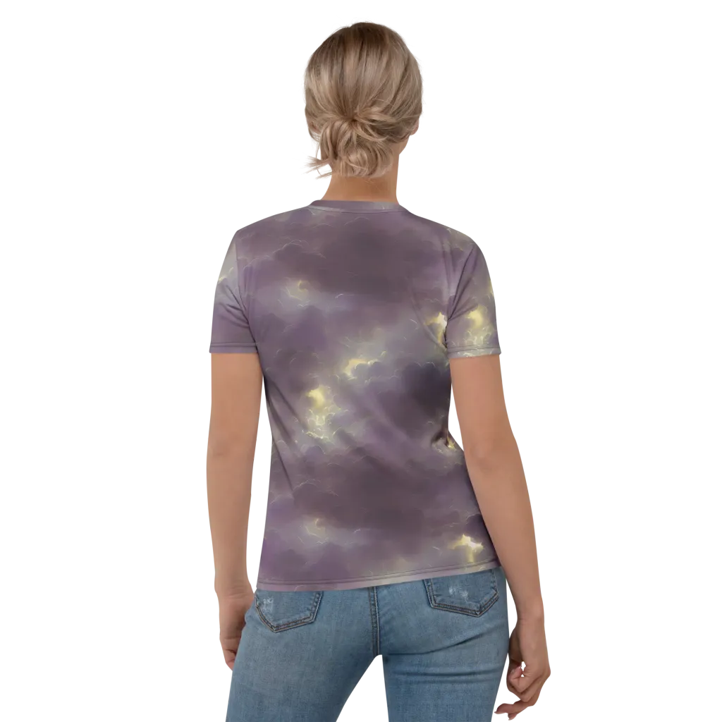 Stormy Muse on Women's Crew Neck T-Shirt — Back