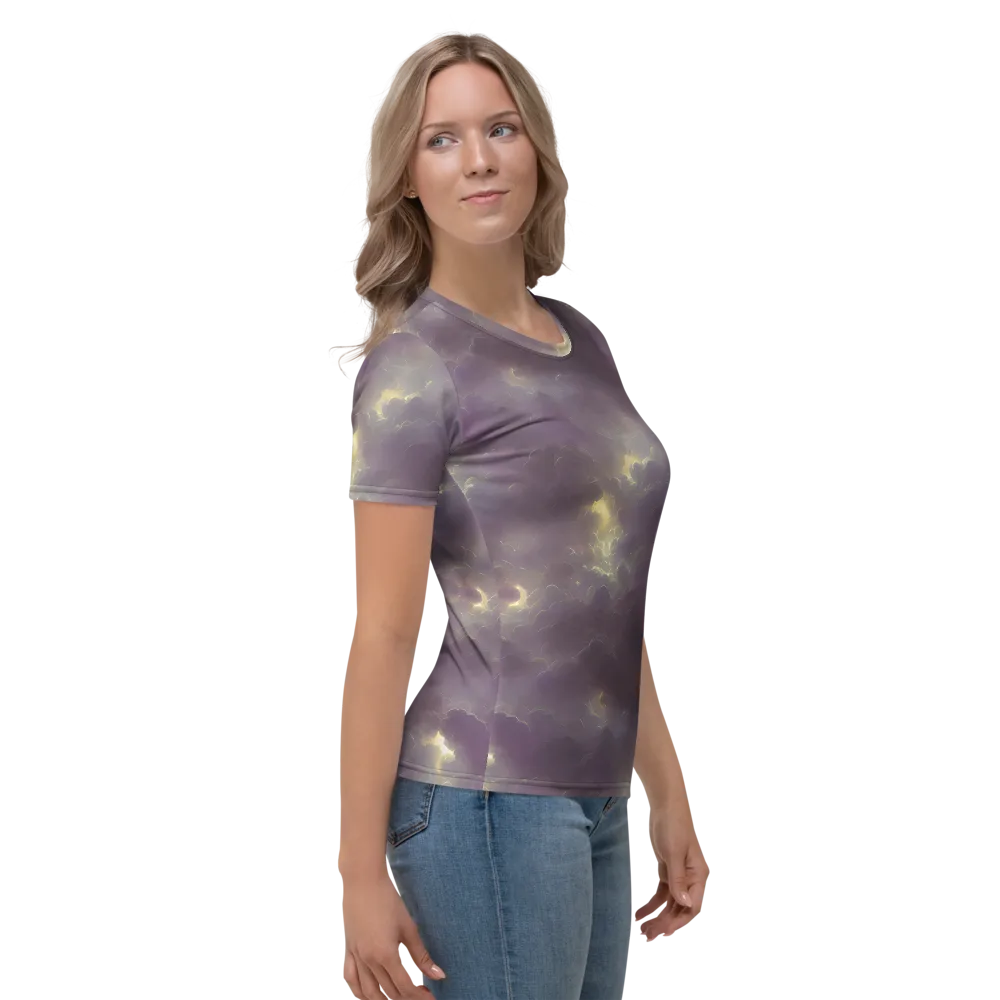 Stormy Muse on Women's Crew Neck T-Shirt — Right
