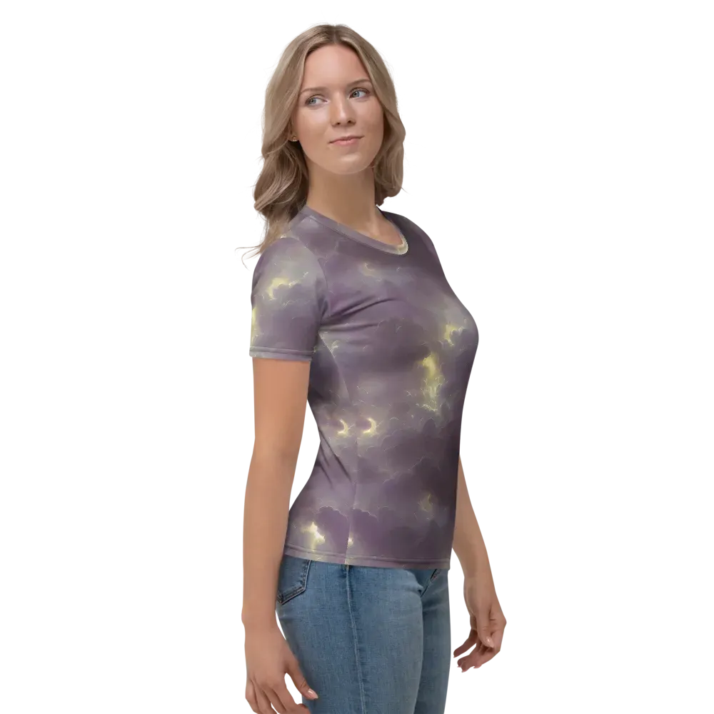 Stormy Muse on Women's Crew Neck T-Shirt — Right