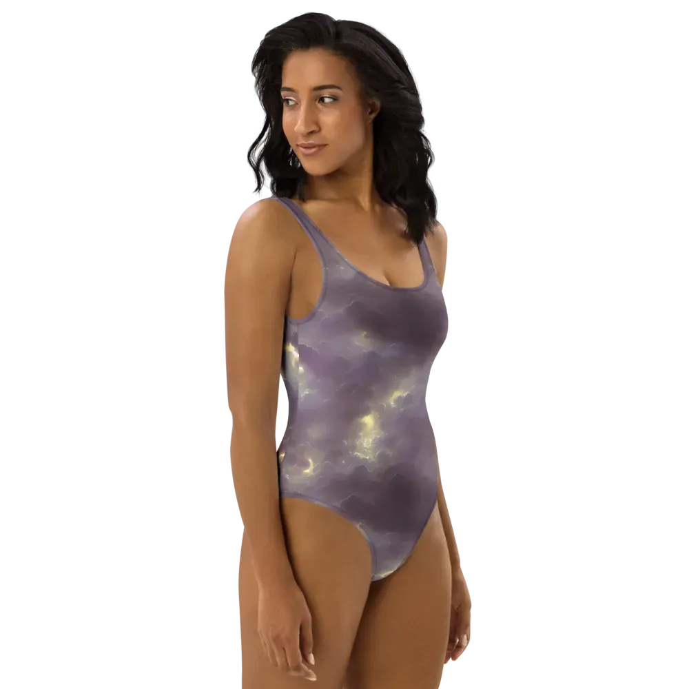 Stormy Muse on One-Piece Swimsuit — Right