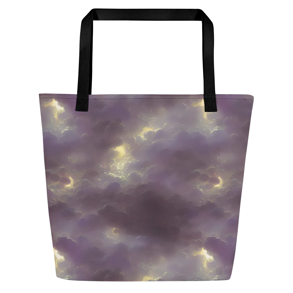 Stormy Muse on Large Tote Bag W/ Pocket — Front