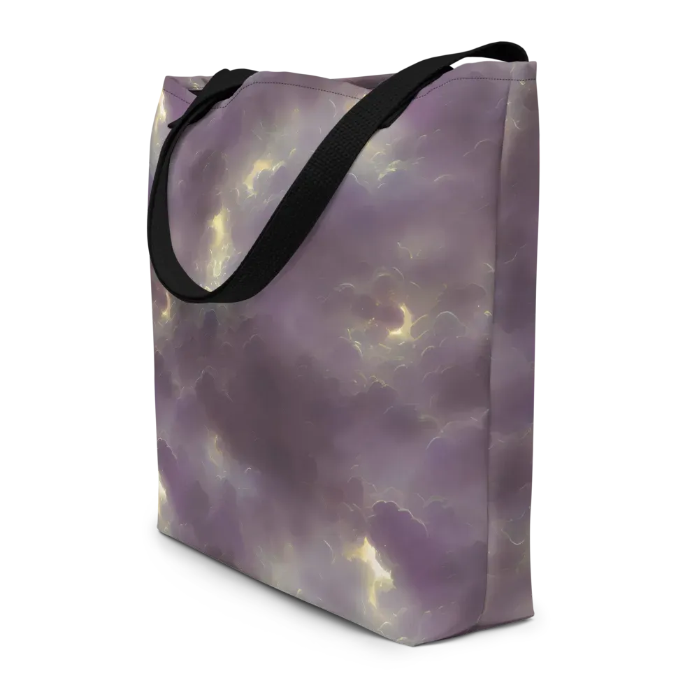 Stormy Muse on Large Tote Bag W/ Pocket — Front