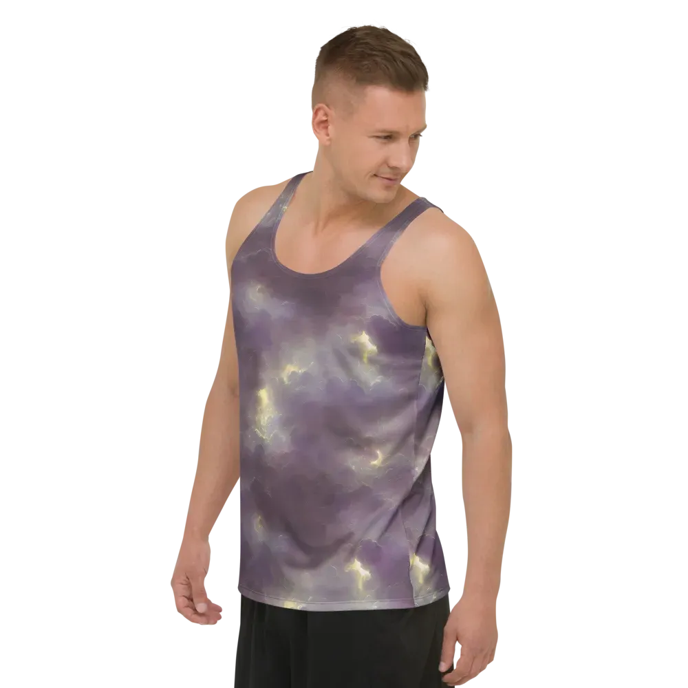 Stormy Muse on Men's Tank Top — Left Front