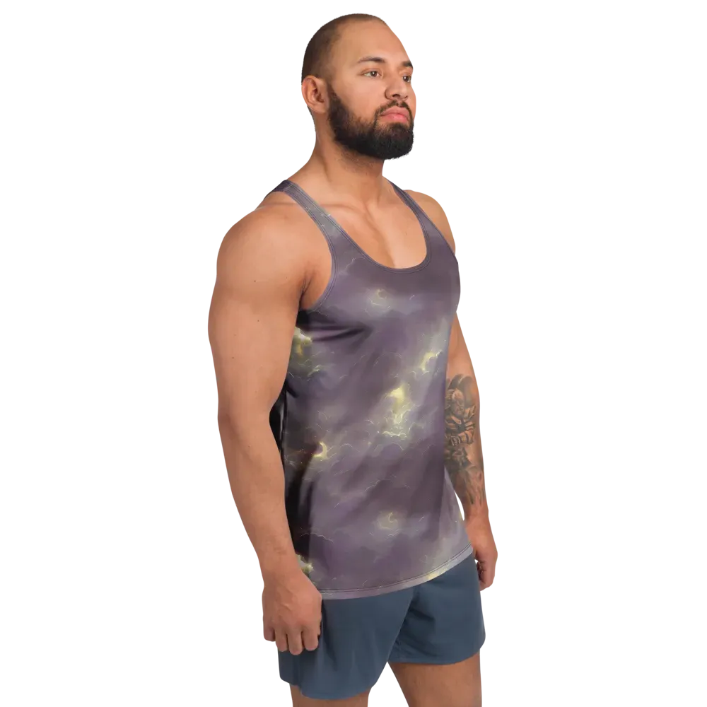 Stormy Muse on Men's Tank Top — Right Front
