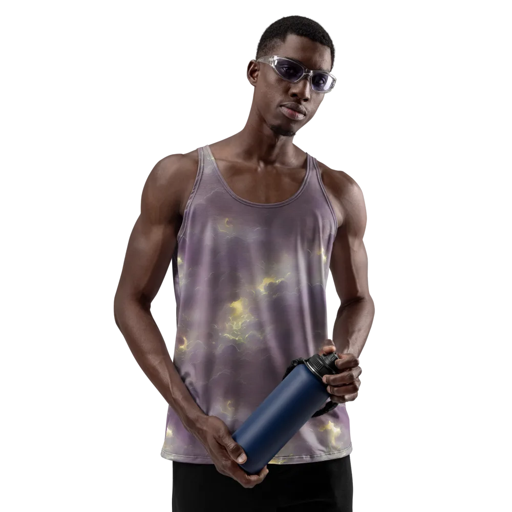 Stormy Muse on Men's Tank Top — Front