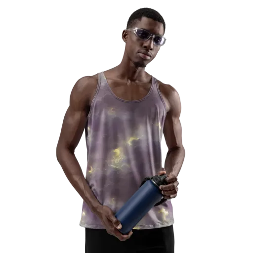 Stormy Muse on a Men's Tank Top