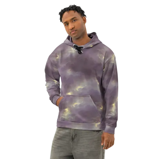 Stormy Muse on a Cotton Hoodie